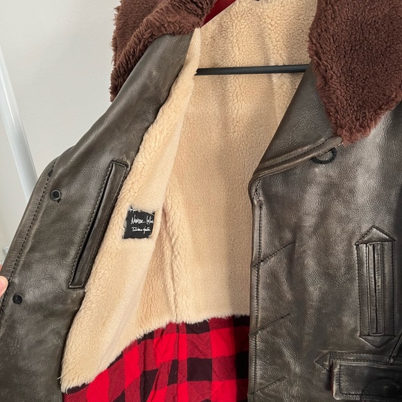 Grail Number (N)ine 2008 F/W Cowhide Leather Jacket - Picture 11 of 15